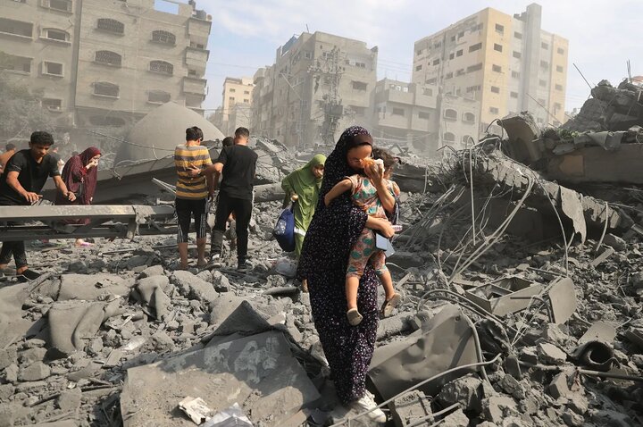 اوضاع اسف‌بار ۵۰ هزار زن باردار و ۹۰۰ هزار کودک در مراکز اسکان غزه